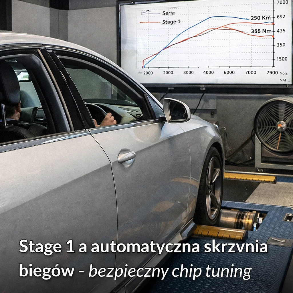Stage 1 a automatyczna skrzynia biegów: możliwości, TCU i objawy problemów