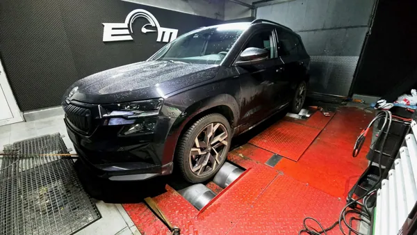 Škoda Karoq I (FL) 2.0 TSI 190KM z 2025 roku — PowerCHIP Premium — realizacja EMsetup