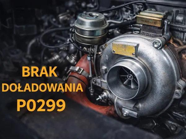 Błąd P0299 i brak doładowania turbo – diagnostyka krok po kroku (bez zgadywania)