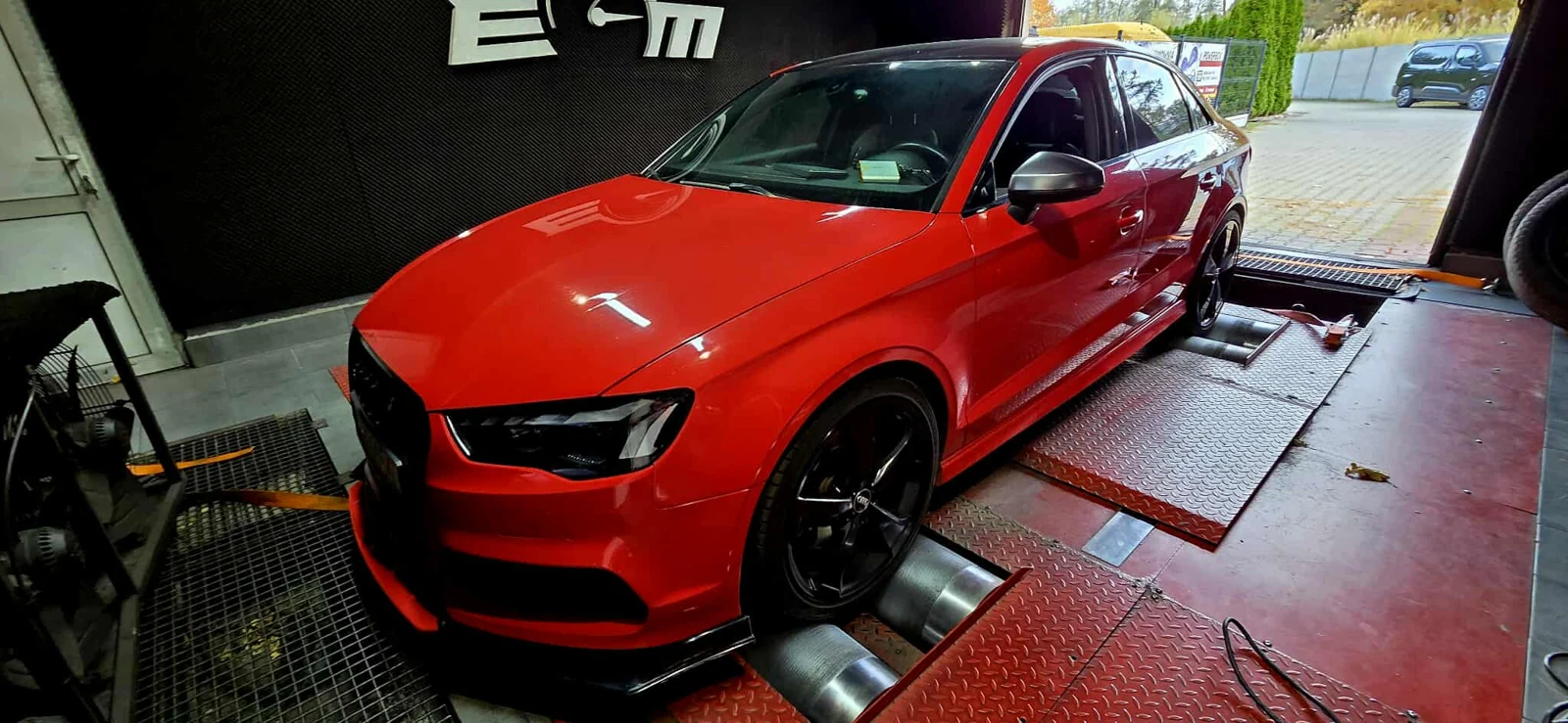 Audi S3 8V 2.0 TFSI 292KM 214kW z 2016 — realizacja EMsetup