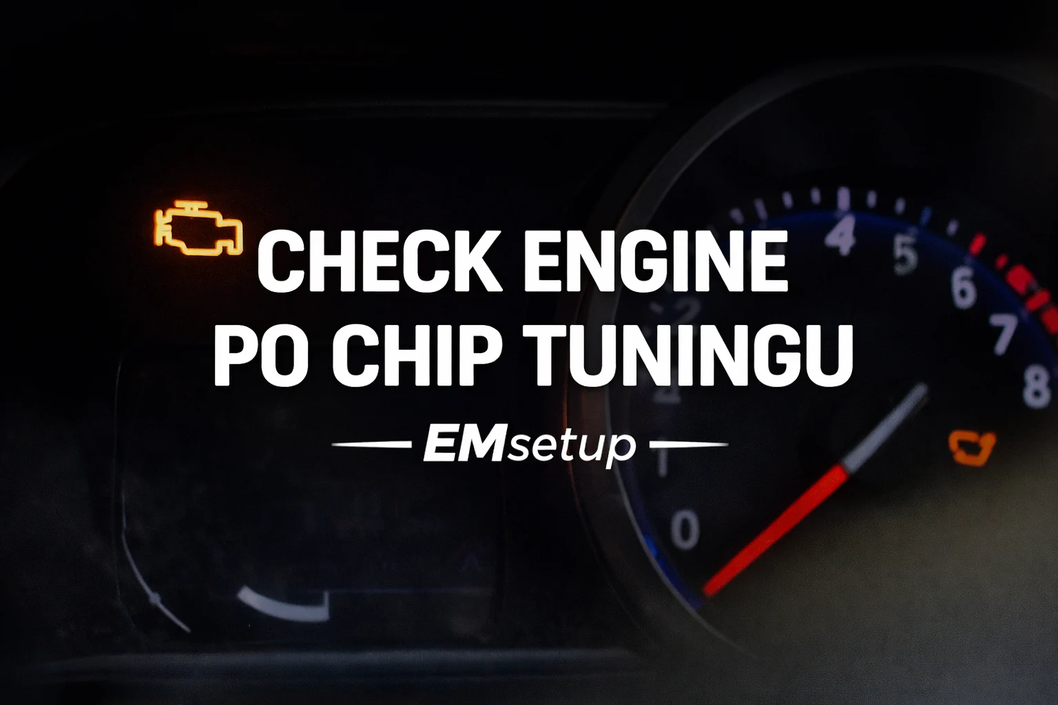 Check Engine po chip tuningu – dlaczego się pojawia i co oznacza?