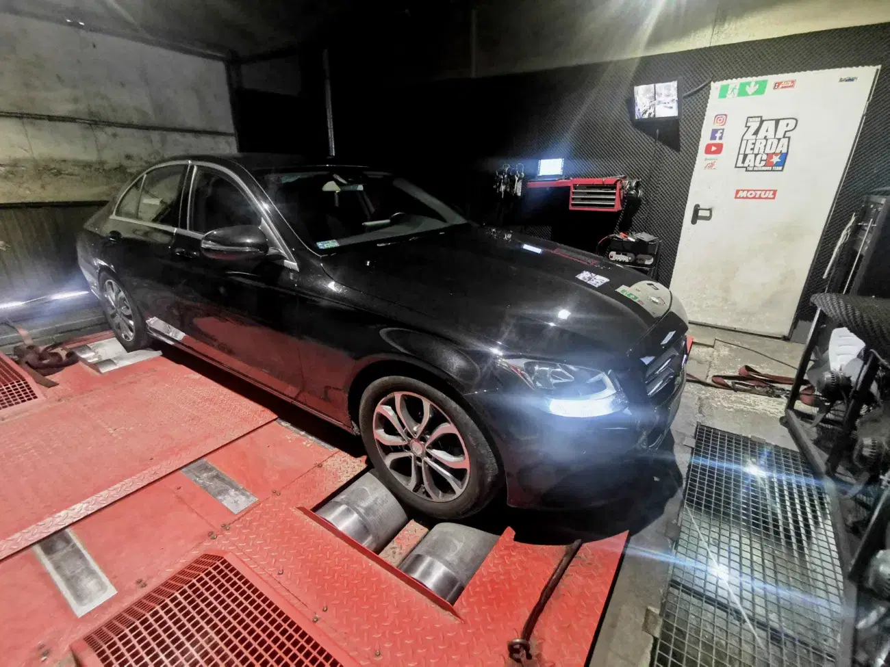 Mercedes C W205 C180d 116 KM 85 kW 2016 — archiwalna realizacja EMsetup
