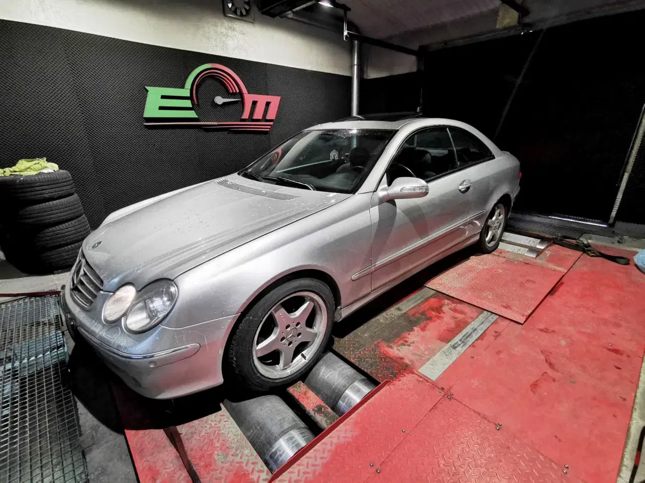 Mercedes CLK C209 270 CDI 170 KM 125 kW 2003 — archiwalna realizacja EMsetup
