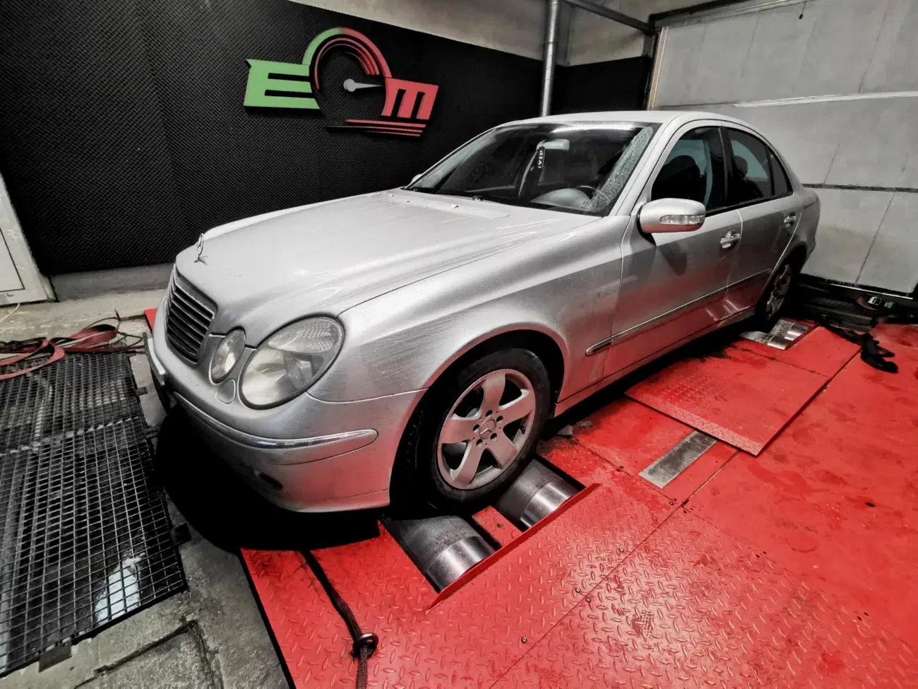 Mercedes E W211 270 CDI 177 KM 130 kW 2004 — archiwalna realizacja EMsetup