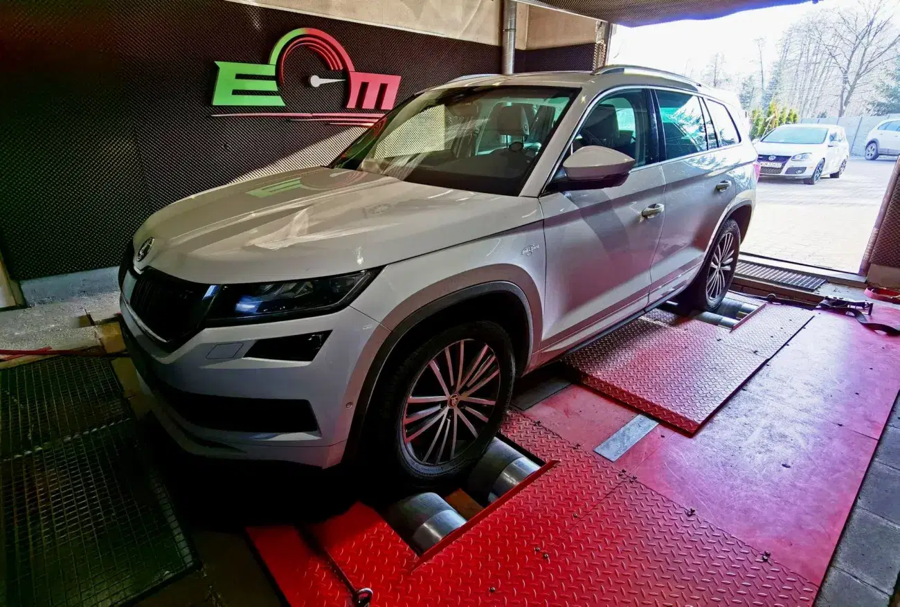 Skoda Kodiaq 2.0 TDI 190 KM 140KW 2019 — archiwalna realizacja EMsetup