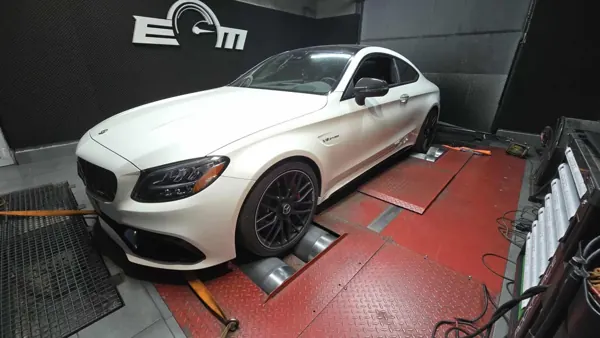 Mercedes-Benz Klasa C W205 (FL) AMG C63 S 4.0 T 510KM z 2021 roku — realizacja EMsetup
