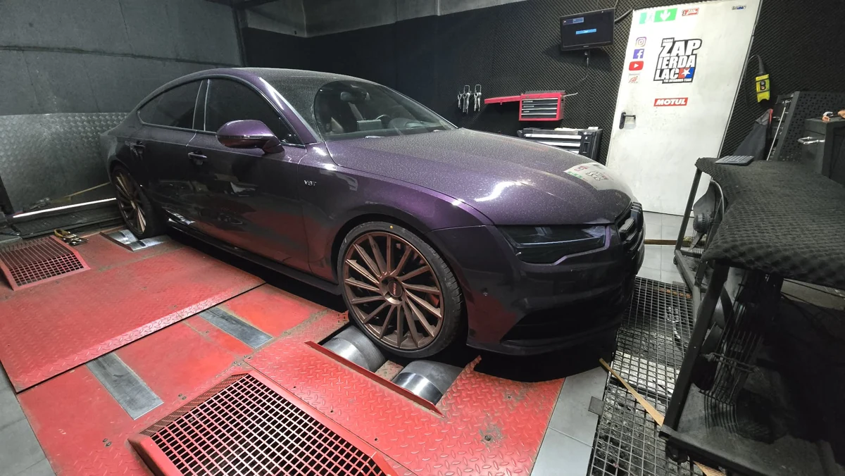 Audi S7 Rocznik 2014 4.0 TFSI 420KM z 2014 roku — realizacja EMsetup