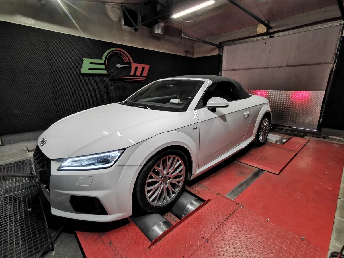 Audi TT Rocznik 2019 2.0 TFSI 197KM z 2019 roku — realizacja EMsetup