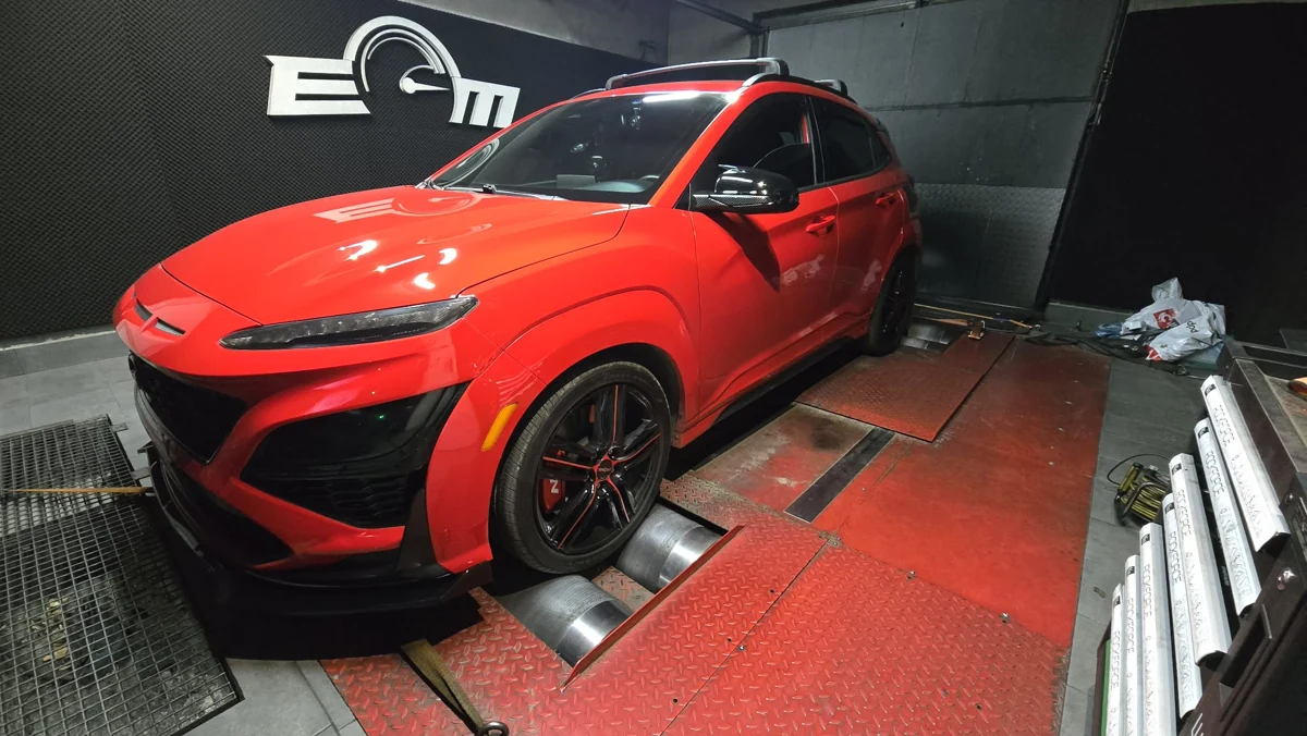 Hyundai Kona Rocznik 2023 2.0 T-GDi 280KM z 2023 roku — realizacja EMsetup