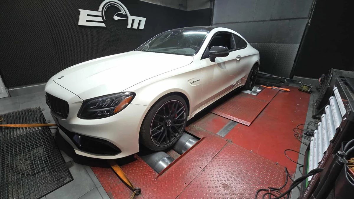 Mercedes-Benz Klasa C W205 (FL) AMG C63 S 4.0 T 510KM z 2021 roku — realizacja EMsetup