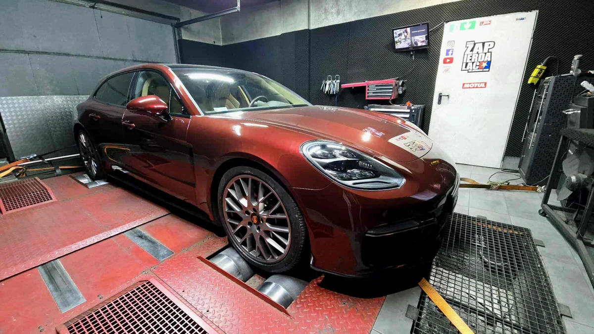 Porsche Panamera G2 FL GTS 4.0 V8 480KM z 2021 roku — realizacja EMsetup