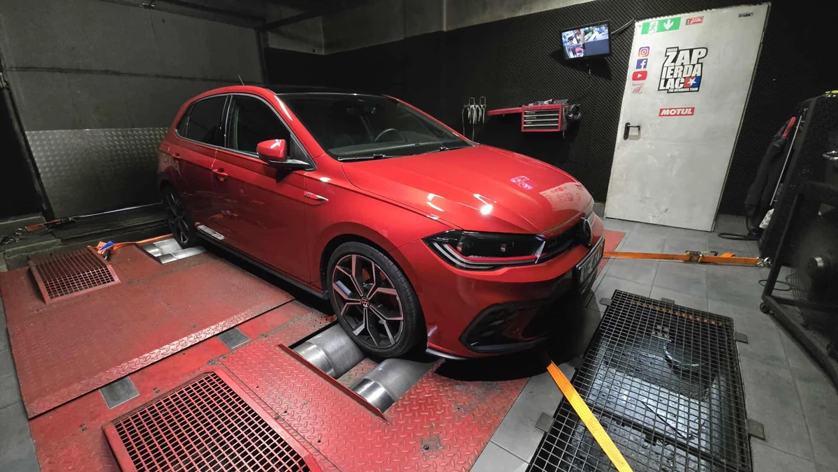 Volkswagen Polo Rocznik 2025 GTI 2.0 TSI 207KM z 2025 roku — realizacja EMsetup