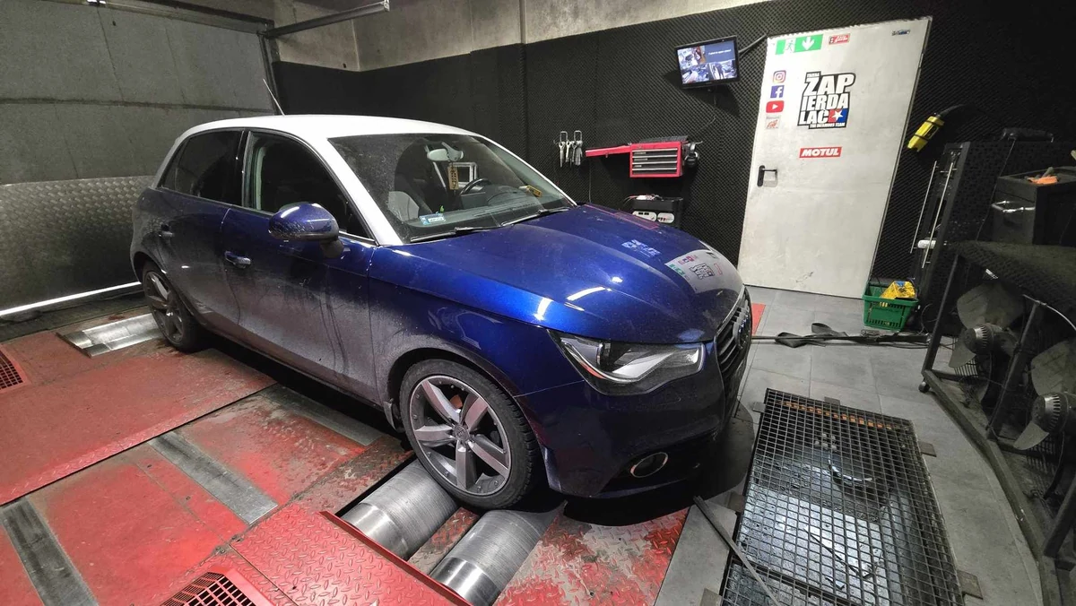 Audi A1 8X 1.2 TFSI 86 KM (2012) — realizacja EMsetup