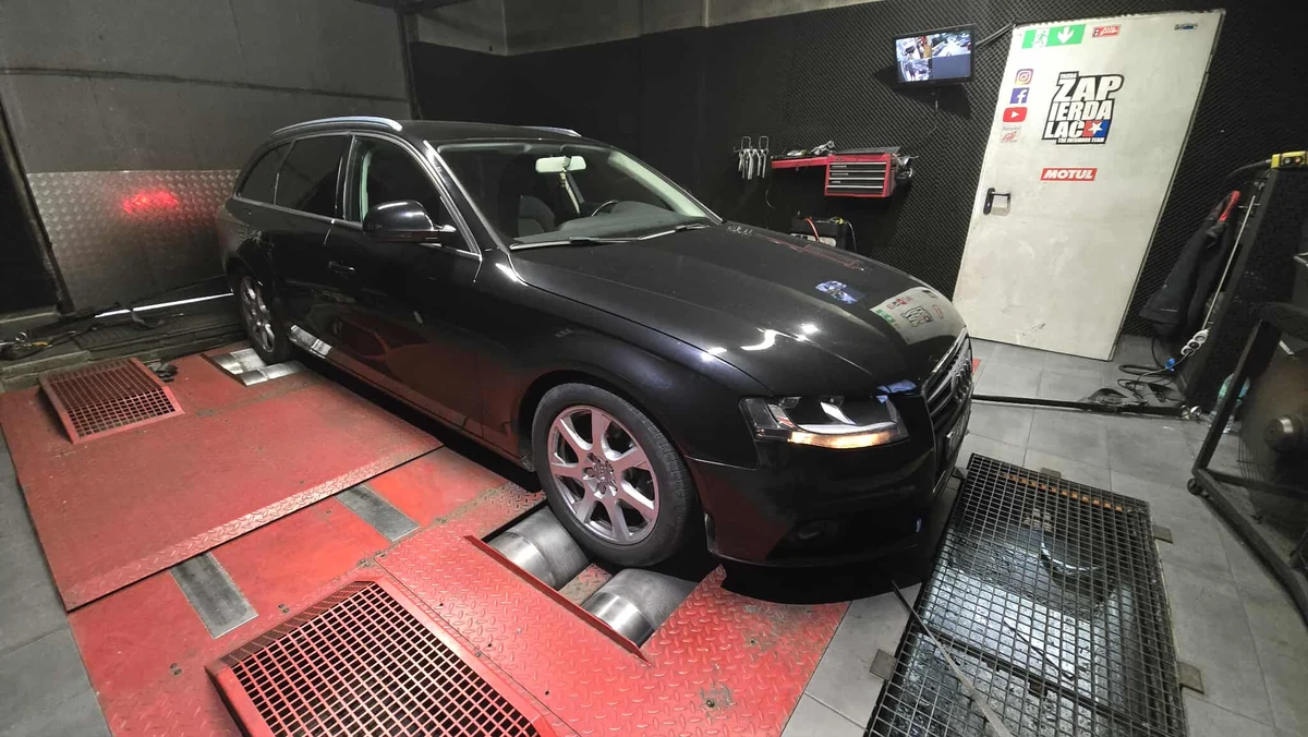 Audi A4 B8 2.0 TFSI 180 KM (2010) — realizacja EMsetup