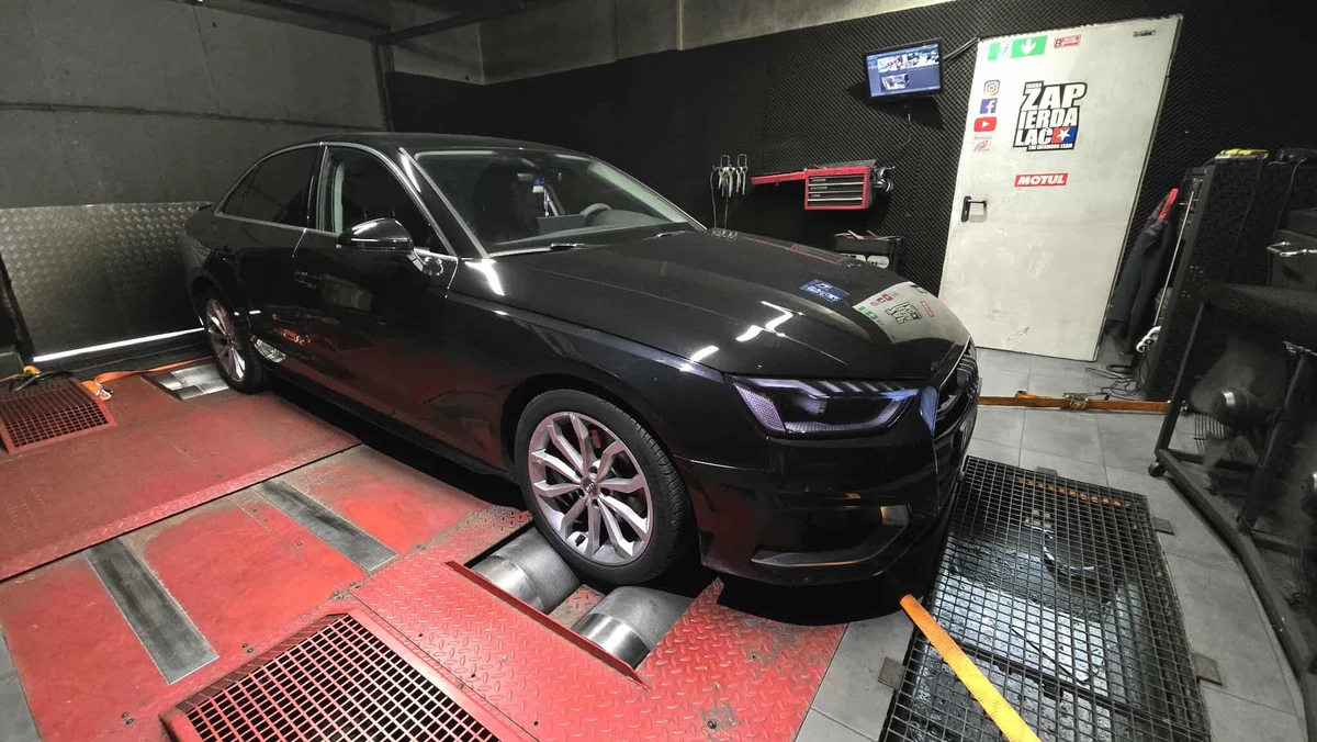 Audi A4 B9 (FL) 35 TDI 2.0 163 KM (2020) — 167,1 → 209,9 HP — realizacja EMsetup