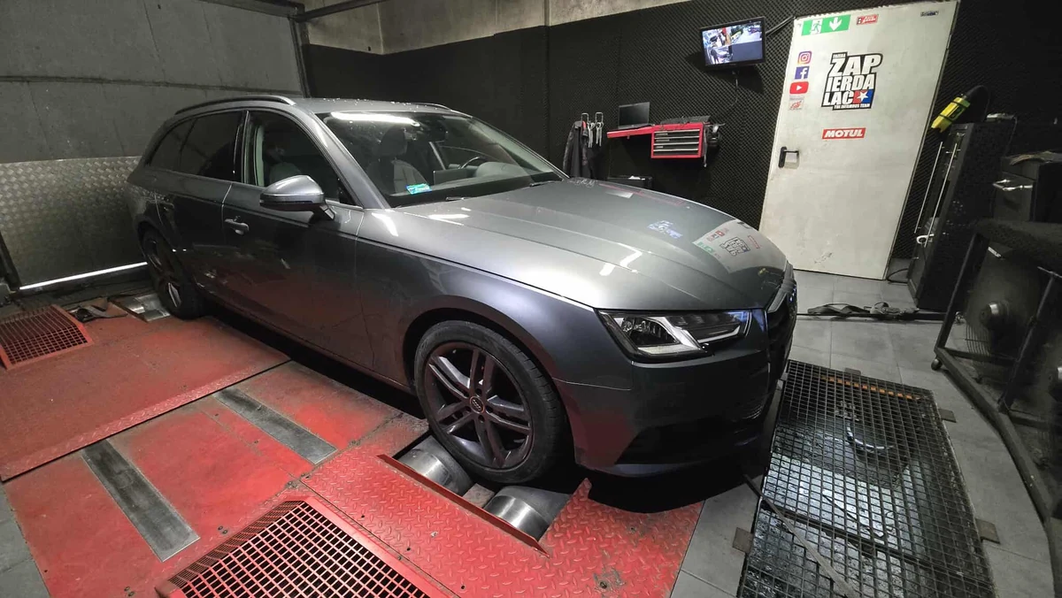 Audi A4 B9 (FL) 35 TFSI 2.0 150 KM (2019) — realizacja EMsetup