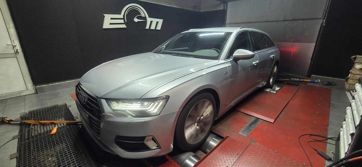 Audi A6 C8 45 TDI 3.0 231 KM (2021) — realizacja EMsetup