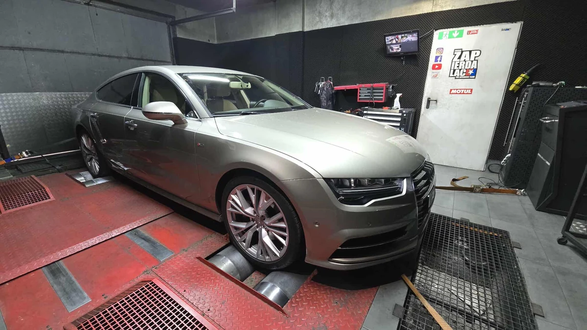 Audi A7 4G (FL) 2.0 TFSI 252 KM (2016) — realizacja EMsetup