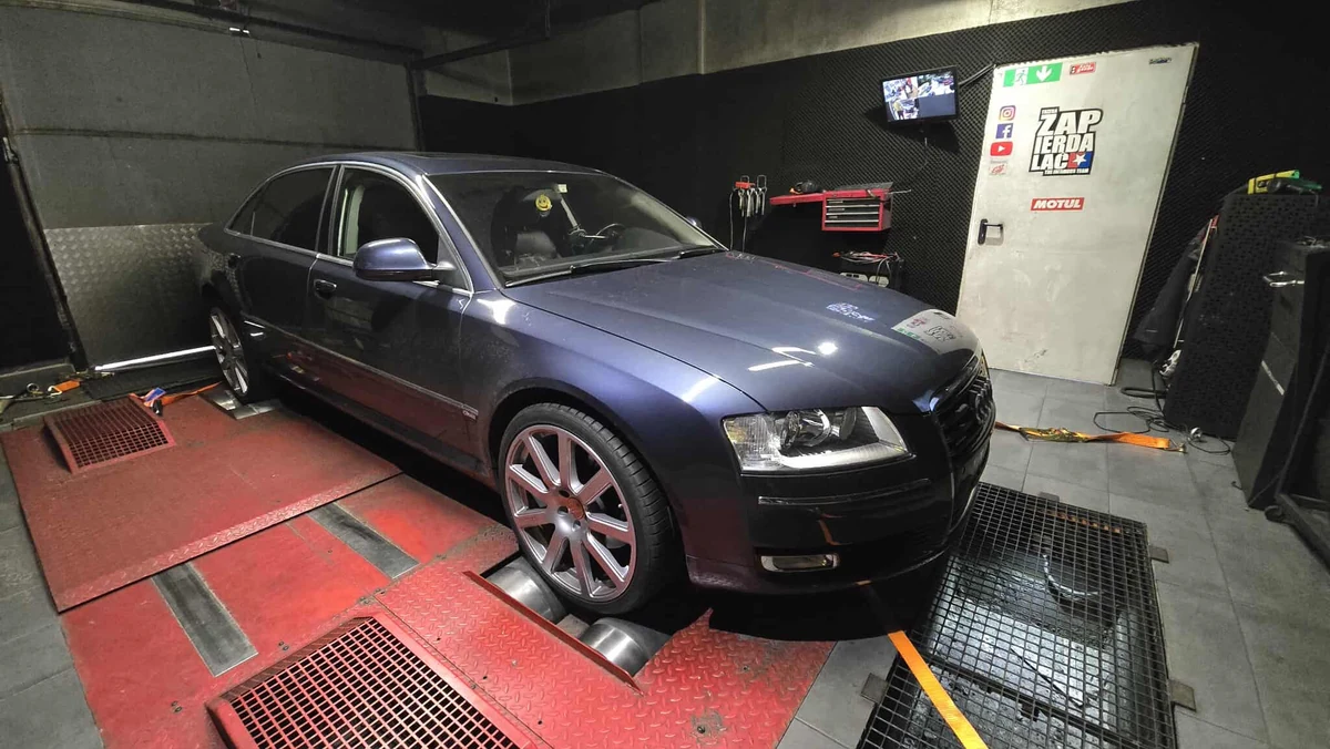 Audi A8 D3 4.2 TDI 326 KM (2009) — realizacja EMsetup