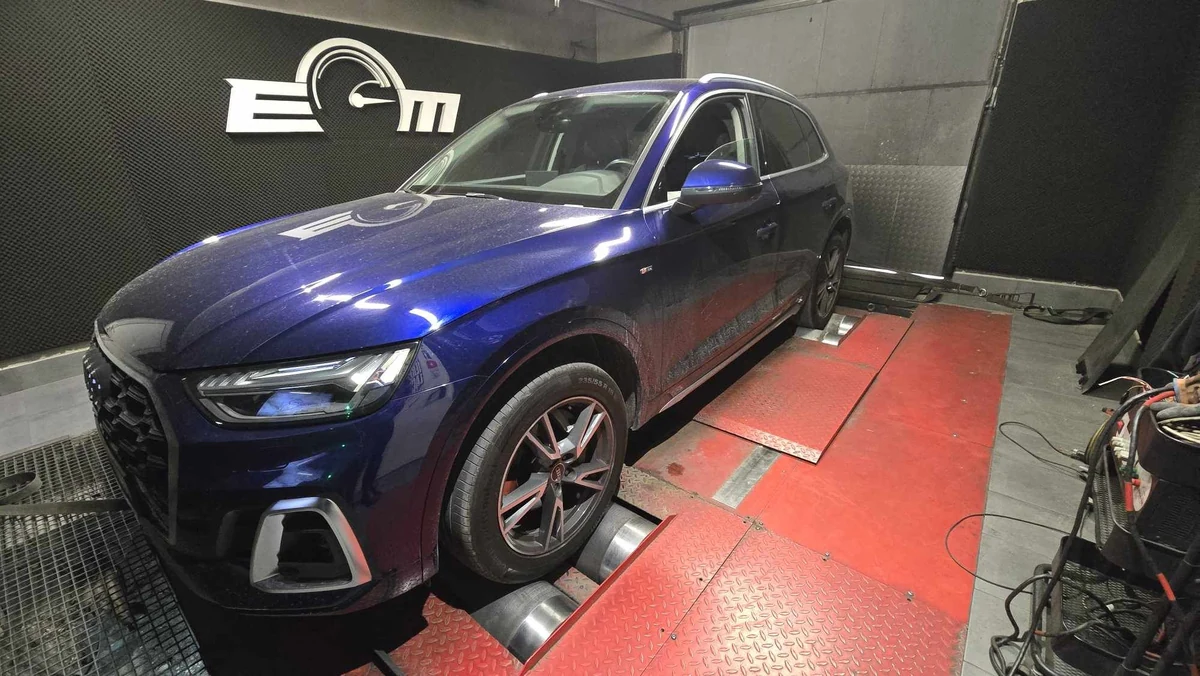 Audi Q5 II (FL) MHEV 40 TDI 2.0 204 KM (2021) — realizacja EMsetup