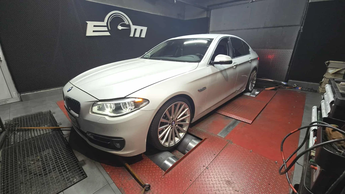 BMW Seria 5 F10 530d 3.0 258 KM (2016) — realizacja EMsetup