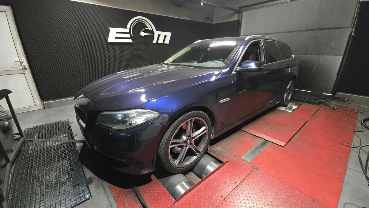 BMW Seria 5 F11 530d 3.0 258 KM (2014) — realizacja EMsetup
