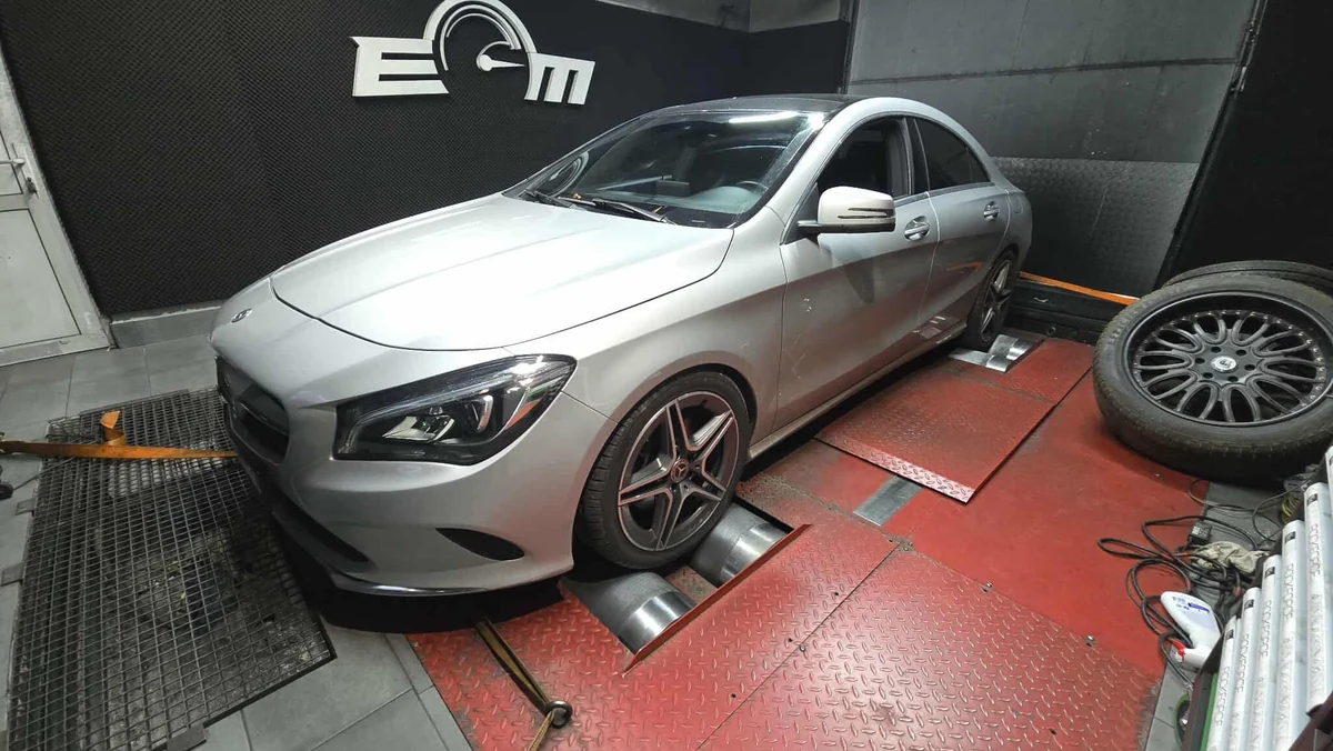 Mercedes-Benz CLA C117 (FL) 250 2.0 Sport 218 KM (2018) — realizacja EMsetup