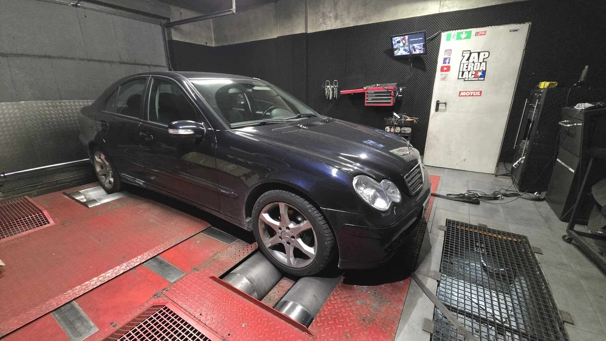 Mercedes-Benz Klasa C W203 200 CDI 122 KM (2006) — realizacja EMsetup