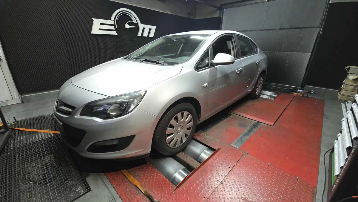 Opel Astra J 1.4 Turbo ecoFLEX 140 KM (2015) — 148,5 → 175,6 HP — realizacja EMsetup