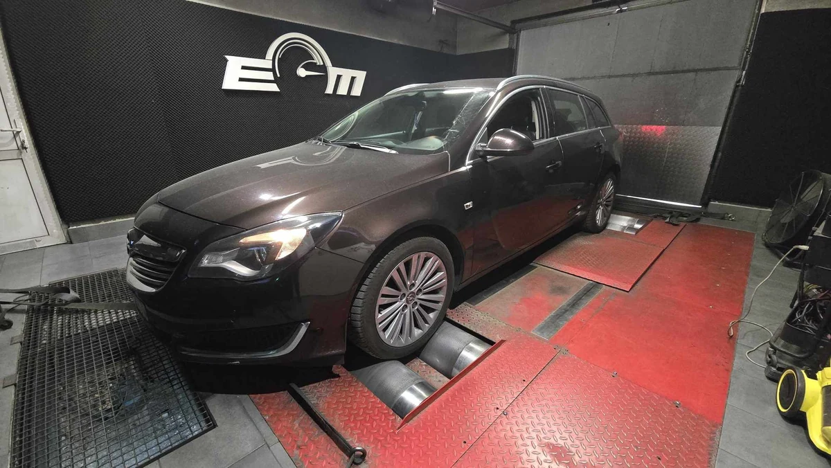 Opel Insignia A (FL) 2.0 CDTI 140 KM (2014) — realizacja EMsetup
