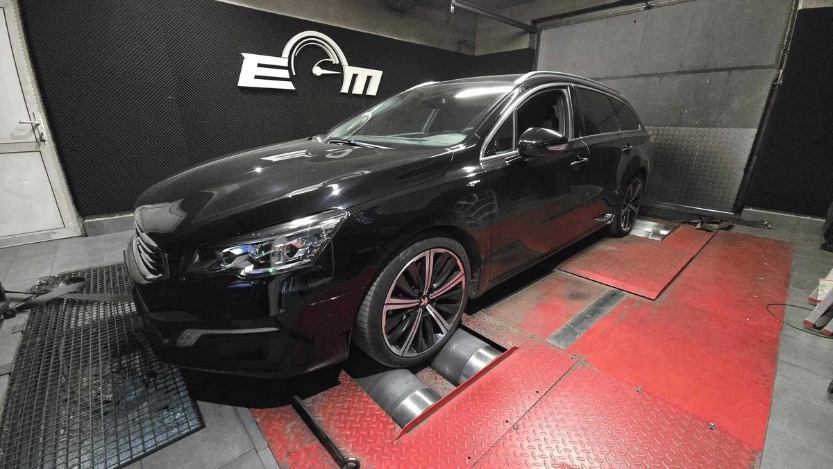 Peugeot 508 I (FL) 2.0 BlueHDi 180 KM (2017) — realizacja EMsetup