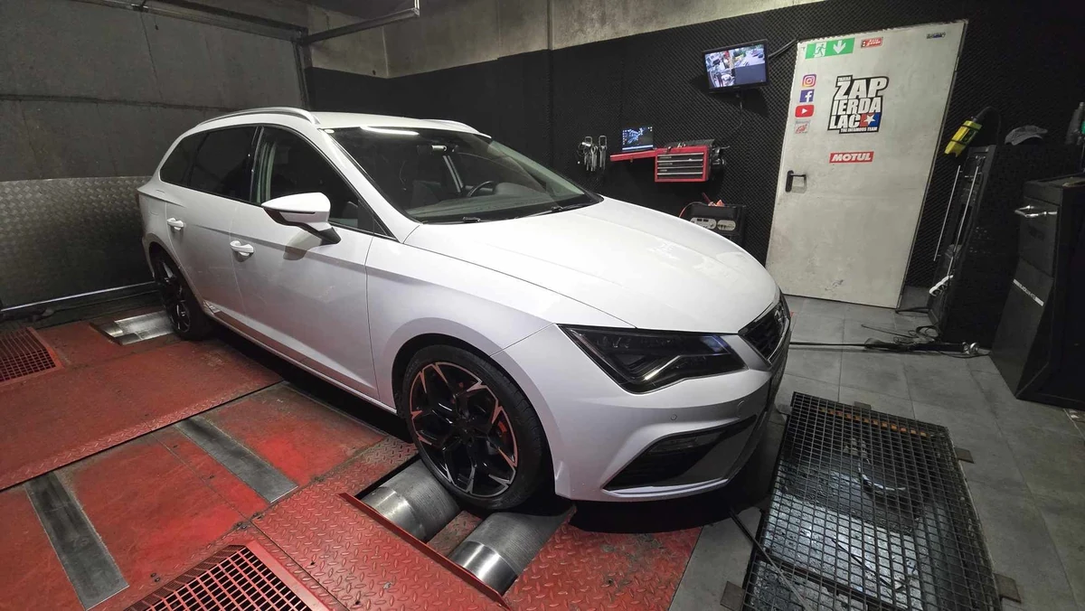 SEAT Leon III (FL) 1.4 TSI 125 KM (2017) — realizacja EMsetup