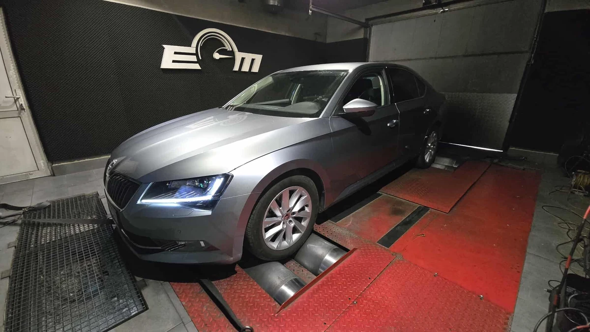 Škoda Superb III 1.5 TSI 150 KM (2019) — realizacja EMsetup
